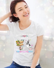 Once Upon Time Frenchie Premium Fit Ladies Tee lifestyle-holiday-womenscrewneck-front-1