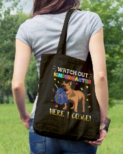 French Bulldog Watch Out Kindergarten T Shirt Tote Bag lifestyle-totebag-front-5