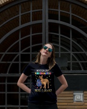 French Bulldog Watch Out Kindergarten T Shirt Ladies T-Shirt lifestyle-women-crewneck-front-1