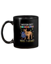 French Bulldog Watch Out Kindergarten T Shirt Mug back