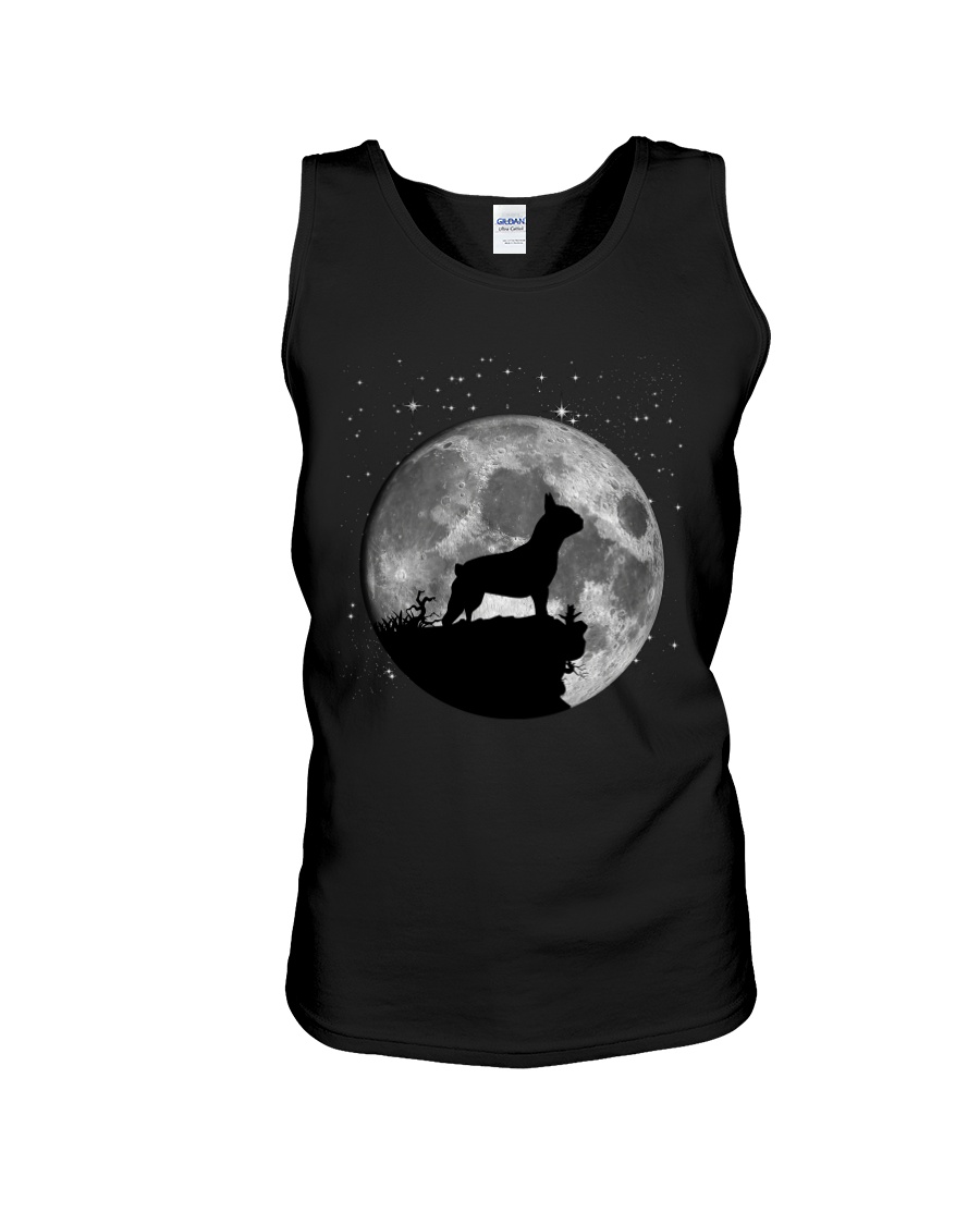 French Bulldog On The Moon T Shirt Unisex Tank