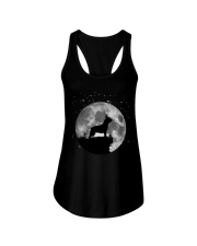 French Bulldog On The Moon T Shirt Ladies Flowy Tank thumbnail