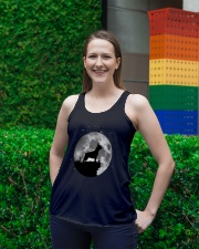 French Bulldog On The Moon T Shirt Ladies Flowy Tank lifestyle-bellaflowy-tank-front-2