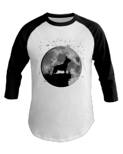 French Bulldog On The Moon T Shirt Baseball Tee thumbnail