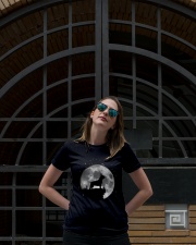 French Bulldog On The Moon T Shirt Ladies T-Shirt lifestyle-women-crewneck-front-1