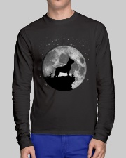 French Bulldog On The Moon T Shirt Long Sleeve Tee lifestyle-unisex-longsleeve-front-1