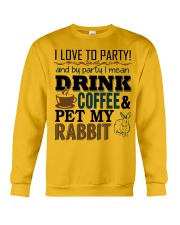 Coffee And Rabbit T-Shirt Crewneck Sweatshirt thumbnail