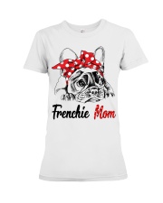 Frechie Mom With Red Bandana Premium Fit Ladies Tee thumbnail