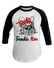 Frechie Mom With Red Bandana Baseball Tee thumbnail