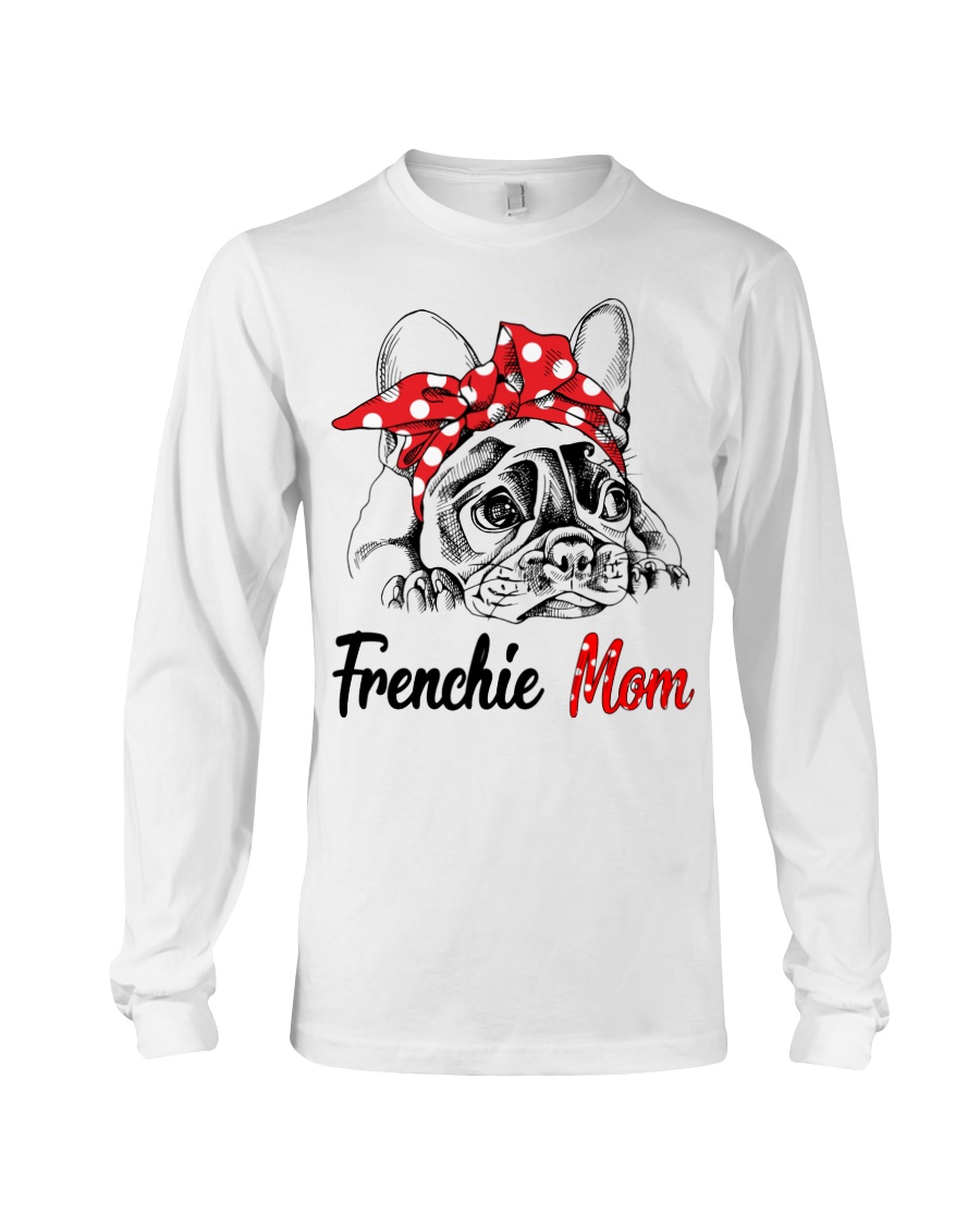 Frechie Mom With Red Bandana Long Sleeve Tee