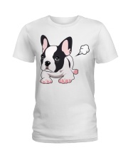 Funny French Bulldog Puppy T Shirt Ladies T-Shirt thumbnail