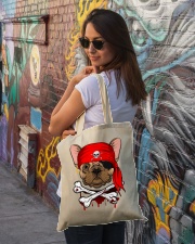 French bulldog Pirate Halloween Costume Tote Bag lifestyle-totebag-front-1