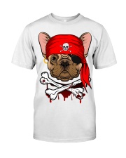French bulldog Pirate Halloween Costume Premium Fit Mens Tee thumbnail