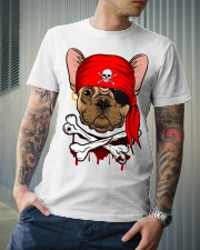 French bulldog Pirate Halloween Costume Premium Fit Mens Tee lifestyle-mens-crewneck-front-6