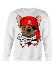 French bulldog Pirate Halloween Costume Crewneck Sweatshirt thumbnail