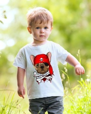 French bulldog Pirate Halloween Costume Youth T-Shirt lifestyle-youth-tshirt-front-5