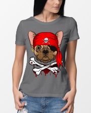 French bulldog Pirate Halloween Costume Premium Fit Ladies Tee lifestyle-women-crewneck-front-10
