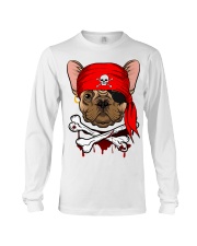 French bulldog Pirate Halloween Costume Long Sleeve Tee thumbnail