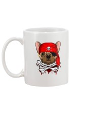 French bulldog Pirate Halloween Costume Mug back