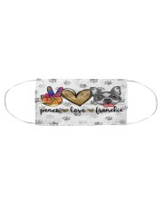 Peace Love Frenchie Face Mask Cloth face mask aos-face-mask-coverlet-lifestyle-front-01