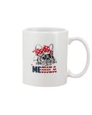 FRENCHIE-MERICA-With-Red-Bandana Mug thumbnail
