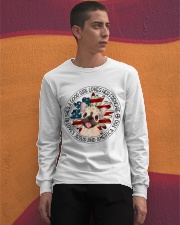 Good Girl Loves Frenchie-Jesus and America Too Long Sleeve Tee apparel-long-sleeve-tee-lifestyle-04