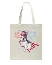 Frenchie America-Cloak Patriot-Hat 4th 7 Tote Bag thumbnail