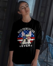 Best America Frenchie Dad Ever T Shirt Long Sleeve Tee apparel-long-sleeve-tee-lifestyle-05