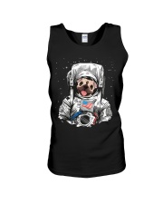 Frenchie Astronaut Suit Unisex Tank thumbnail