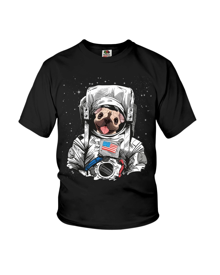 Frenchie Astronaut Suit Youth T-Shirt