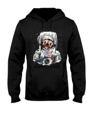 Frenchie Astronaut Suit Hooded Sweatshirt thumbnail