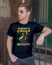 French Bulldog Crush Kindergarten T Shirt Premium Fit Mens Tee lifestyle-mens-crewneck-front-2