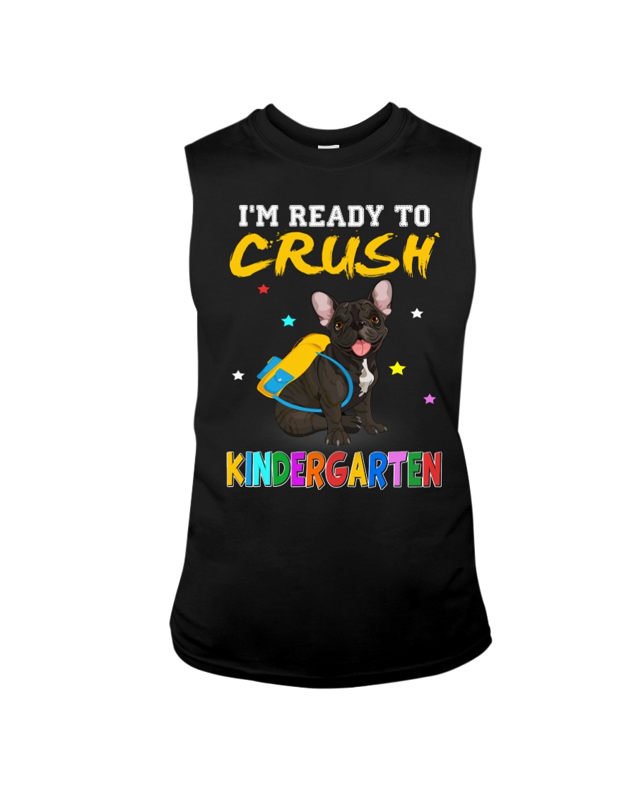 French Bulldog Crush Kindergarten T Shirt Sleeveless Tee