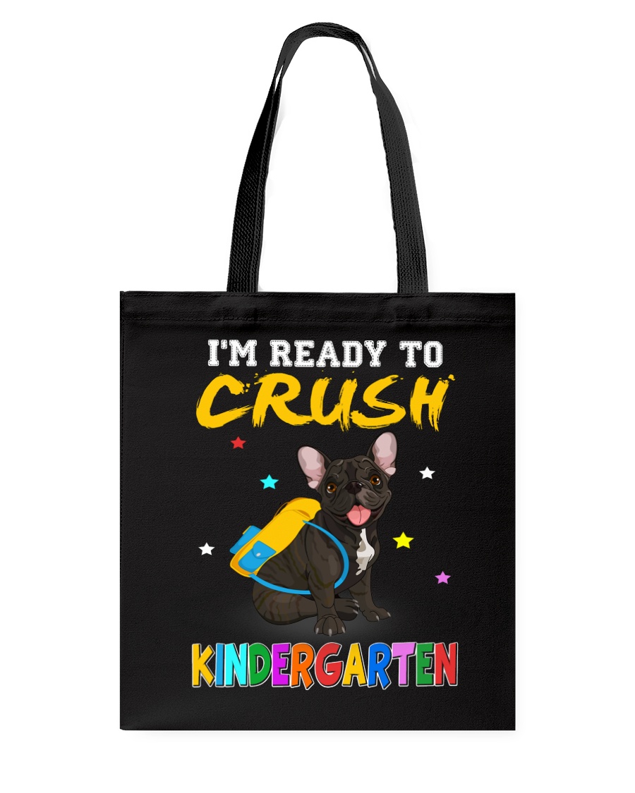 French Bulldog Crush Kindergarten T Shirt Tote Bag