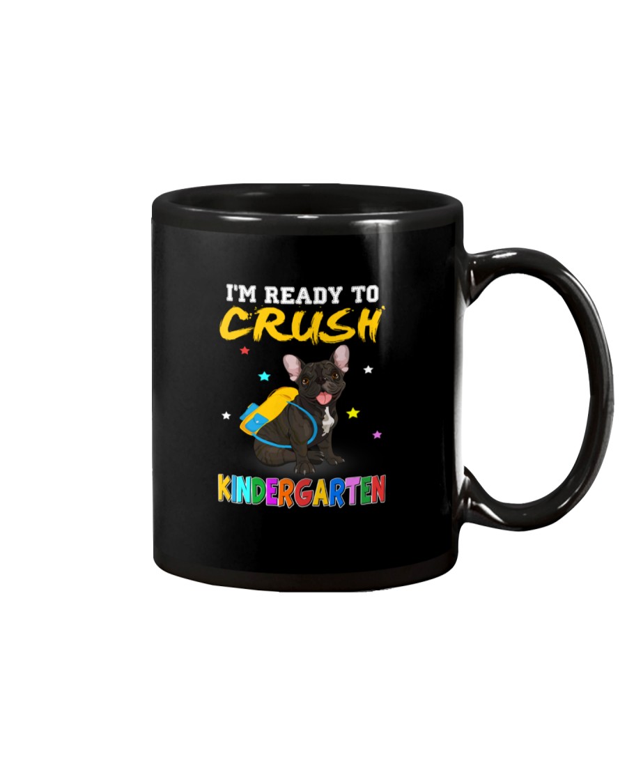 French Bulldog Crush Kindergarten T Shirt Mug