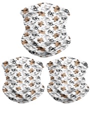 Frenchie Dog Bandana Neck Gaiter - 3 Pack front