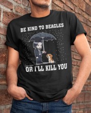 Kind To Beagles Classic T-Shirt apparel-classic-tshirt-lifestyle-26