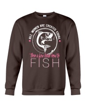 then a few learn how to fish Crewneck Sweatshirt front