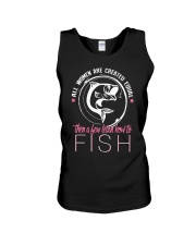 then a few learn how to fish Unisex Tank thumbnail
