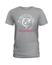 then a few learn how to fish Ladies T-Shirt thumbnail