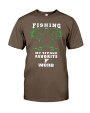 fishing word Classic T-Shirt thumbnail