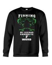 fishing word Crewneck Sweatshirt thumbnail