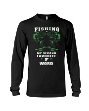 fishing word Long Sleeve Tee thumbnail