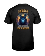SAVAGE Rule Classic T-Shirt back