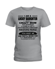I am a lucky Daughter Ladies T-Shirt thumbnail