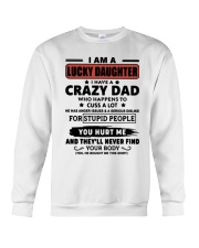 I am lucky Daughter Crewneck Sweatshirt thumbnail