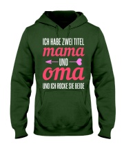 Grandma Baby Announcement Hooded Sweatshirt front