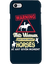 Horse This Woman May Talk About Horses Phone Case thumbnail