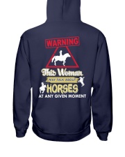 Horse This Woman May Talk About Horses Hooded Sweatshirt thumbnail