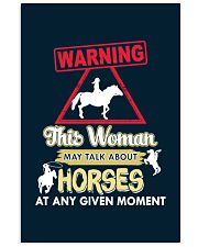 Horse This Woman May Talk About Horses 11x17 Poster thumbnail